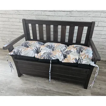 Podsedák Prošívané sezení na lavici WILSON vzor 134 různé rozměry, polstr na zahradní lavici - sedák Mybesthome Rozměr: 120x40 cm