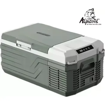 Autochladnička Autochladnička kompresorová Alpicool, autolednice, objem 15l, napájení 12V, 24V nebo 230V, LCD displej