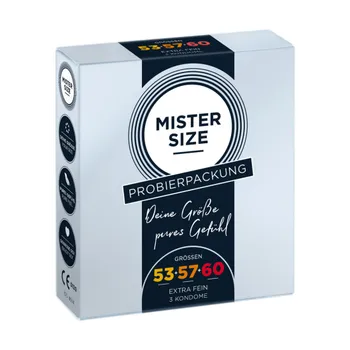 Diagnostický test Mister Size Medium Test Package 53–57–60, 3 ks
