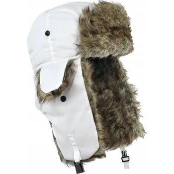 Čepice Zimní čepice Art of Polo s klapkami na uši, bílá, univerzální velikost