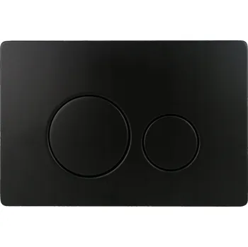 Splachovací tlačítko Splachovací tlačítko WC ocel černá matná pro podomítkový modul Geberit DUOFIX UP320