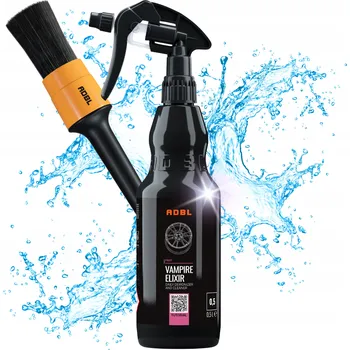 ADBL Vampire Elixir 500ML + ADBL Round Detailing Brush 25mm Čistič disků a odstraňovač rzi "Krvavá felga"