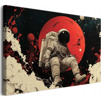 Obraz Obraz na zeď do obýváku Nástěnná dekorace Člověk v kosmu Astronaut