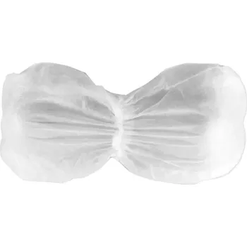 Podprsenka Bílá jednorázová podprsenka z netkané textilie 10 Ks