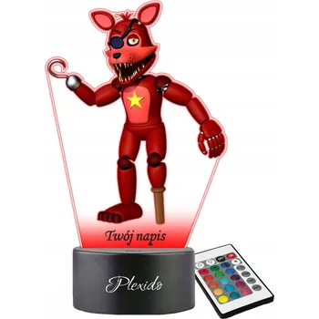 Lampička Plexido vícebarevná Noční lampa