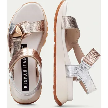 Dámské tenisky Obuv Hispanitas CHV253896 zlato-stříbrná sandálka Velikost obuvi: 39