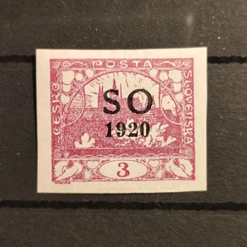 Sběratelství Známka ČSR, 3h, Pof.SO2*