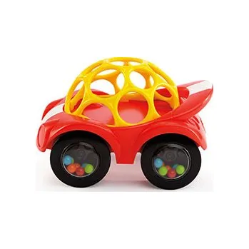 Hračka pro nejmenší Bright Starts Hračka autíčko Oball Rattle & Roll červené