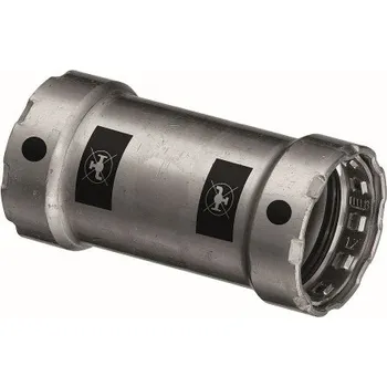 Fitinka Viega MEGAPRESS 4215.5 posuvná objímka 2", lisovací, topení, uhlíková ocel