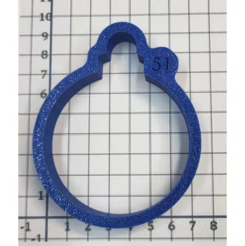 Vykrajovátko Vykrajovátko :¨"Vánoční koulička" 9x7 cm