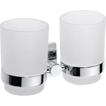 Držák na kartáček Bemeta Držák kartáčků včetně skleničky chrom 132110022