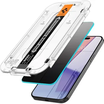 Spigen Glass tR EZ Fit HD Privacy sklo iPhone 15 Pro