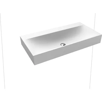 Umyvadlo Kaldewei Umyvadlo Silenio 3045 90x46 cm alpská bílá bez otvoru pro baterii, bez přepadu 904406313001