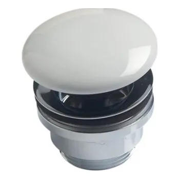 Sifon Artceram umyvadlová výpusť, Click-Clack, keramická, bílá