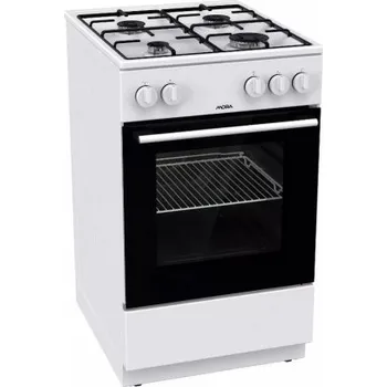 Kuchyňský spotřebič Mora P2240 AW plynový sporák 50x60x85cm, plynové hořáky, 4 varné zóny, bílá