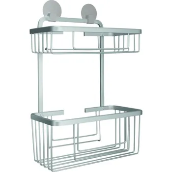 Drátěná police Kleine wolke Polička Rocco aluminium 8061928806