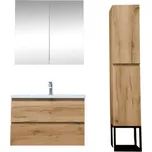 Swiss aqua technologies Koupelnová skříňka s umyvadlem SAT B-Way dub mat KSETBWAY8