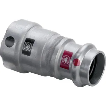 Stavebniny Viega MEGAPRESS 4213 přechodový kus 1 1/2"x42mm, na systém Prestabo, lisovací, topení, uhlíková ocel