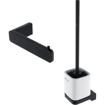 WC štětka Nimco MAYA sada WC doplňků, matná černá