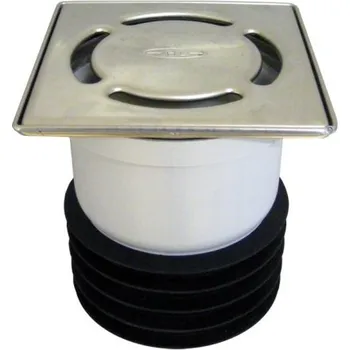 Odvodňovací žlab Hl podlahová vpust DN110, svislý odtok, nerez