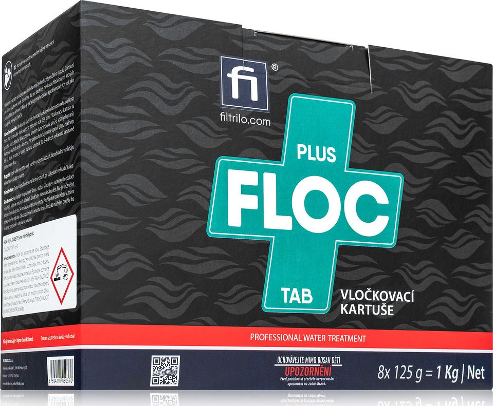 Filtrilo Vločkovací kartuše FLOC PLUS TAB pro bazény