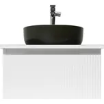 Swiss aqua technologies Koupelnová skříňka s umyvadlem a baterií SAT Evolution 58x30x44,8 cm bílá mat SATEVO60WMDBUC