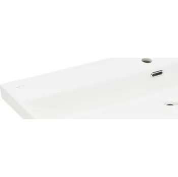 Umyvadlo Swiss aqua technologies Nábytkové umyvadlo SAT B-Way 101x46,5 cm bílá matná, otvor pro baterii uprostřed SATBW10046WM