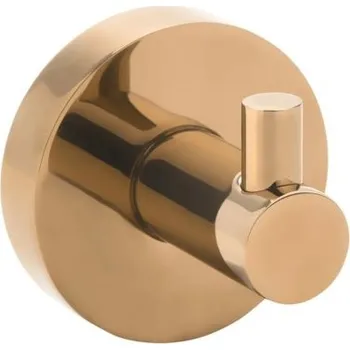 Bemeta CORAL háček na ručník, měděná zlatá