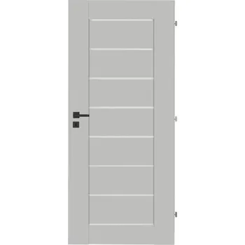 Naturel Interiérové dveře Perma levé 60 cm šedá matná PERMASM60L