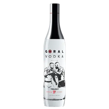 Vodka Goral Vodka Master TRILOGY 40% 0,7L