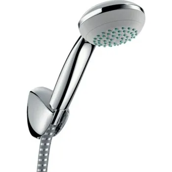 Hansgrohe CROMETTA 85 MONO 1JET sprchová souprava 3-dílná, ruční sprcha pr. 85 mm, hadice, držák, chrom