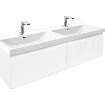 Ložnice Swiss aqua technologies Koupelnová skříňka s umyvadlem SAT Evolution 118x30x44,8 cm bílá mat SATEVO120WMU4BA