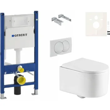 Klozet Siko Závěsný wc set do lehkých stěn / předstěnová SAT GESREX72D01
