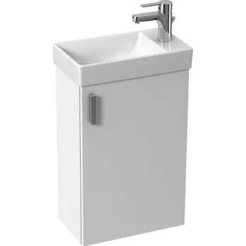 Nábytek Jika PETIT skříňka s umyvadlem 40x23x58,5 cm, 1 dvířka, bílá