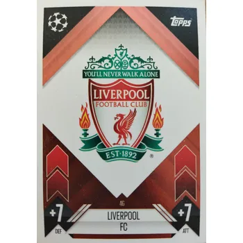 Sběratelská karetní hra FC Liverpool Logo