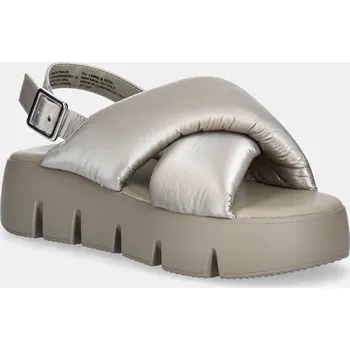 Dámské sandále Sandály Steve Madden Backtrack dámské, béžová barva, na platformě, SM11003784 SM11003784.022 01X, EUR 41