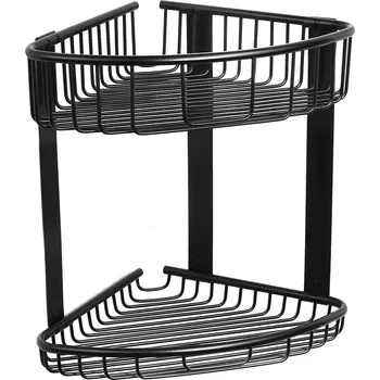 Sanela Rohová polička černá SLZD29N