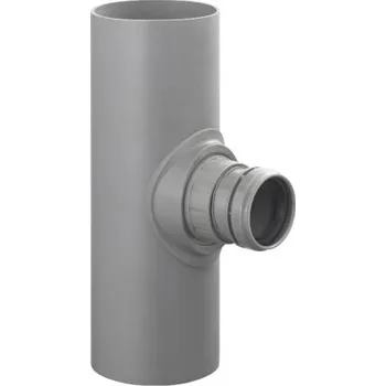 Kanalizační potrubí Otto-haas OTTO HAAS OHA "EASY FIX" navrtávací přípojka DN110, DN40 design "Isabel", šedá