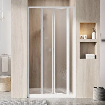 Ravak SUPERNOVA SDZ3 90 sprchové dveře 90x185 cm, posuvné, bílá/sklo grape
