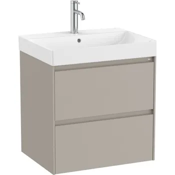 Šatní skříň Roca Koupelnová skříňka s umyvadlem Ona 60x64,5x46 cm písková mat ONA602ZPM