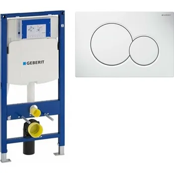 Klozet Siko Cenově zvýhodněný závěsný WC set Geberit do lehkých stěn / předstěnová montáž+ WC GESS01