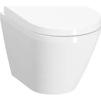 Klozet Vitra INTEGRA závěsné WC 355x500x350mm, compact, Rim-ex, skryté upevnění, bílá