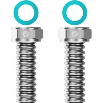 Merabell READY! trubka s koncovkami G1"-G1", 0,8m, voda, plyn, nerez ocel