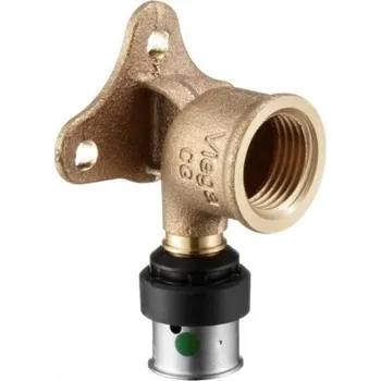 Viega SMARTPRESS 6725.5 nástěnka, 20x1/2“, červený bronz