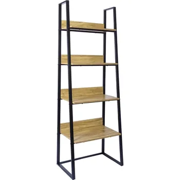 Nábytek Naturel Regál Blackframe 60x170x36,5 cm javor lesk BFRAMEREG