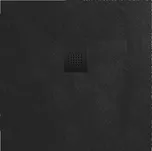 Swiss aqua technologies Sprchová vanička čtvercová SAT Alek 90x90 cm litý mramor černá SATALEK90Q