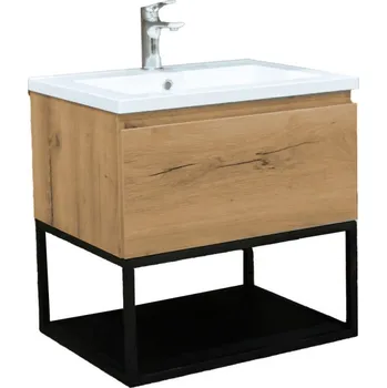 Ložnice Swiss aqua technologies Koupelnová skříňka s umyvadlem SAT B-Way dub mat BWAY60OAKU