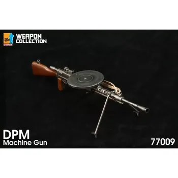 Doplněk k figurce Zbraň pro 1/6 figurky - DPM Machine Gun (Grey)