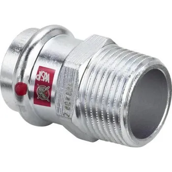 Instalatérský materiál Viega PRESTABO 1111 přechodový kus 18x1/2", s vnějším závitem, lisovací, topení, uhlíková ocel