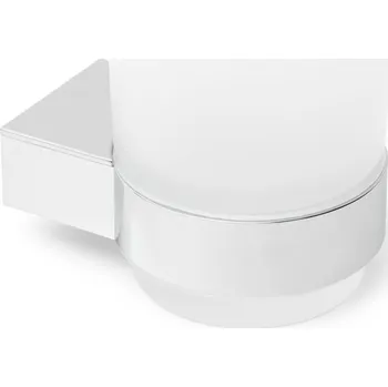 Držák na kartáček Swiss aqua technologies Držák skleniček SAT Project včetně skleničky chrom/mléčné sklo SATDPROJ27